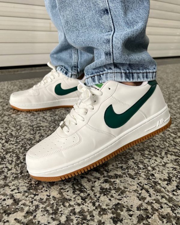 کتوني Nike Air سفيد سبز کد 1054