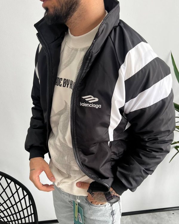 بادگیر BALENCIAGA داخل خز مشکی کد 4452