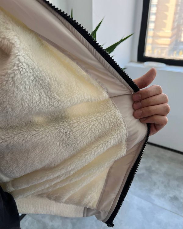 بادگیر BALENCIAGA داخل خز سفید کد 4478