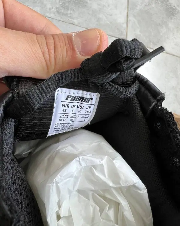 کتونی BALENCIAGA RUNNER رنگ مشکی کد 5060