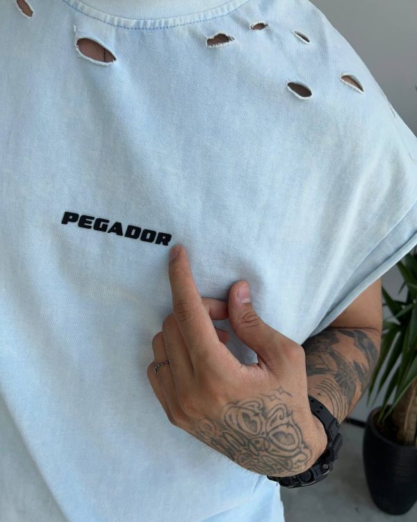 تیشرت بدون آستین  PEGADOR آبی اسکای کد 5368