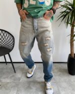 شلوار مام فیت روشن هایلایت