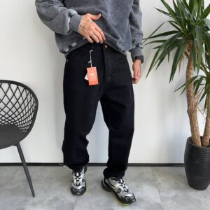 شلوار بگ مشکی ساده کد 5864