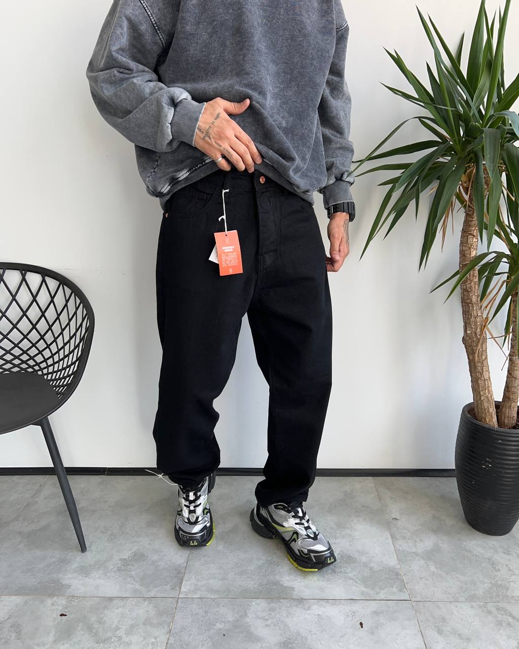 photo_2025-10-27_15-13-16 شلوار بگ مشکی ساده کد 5864