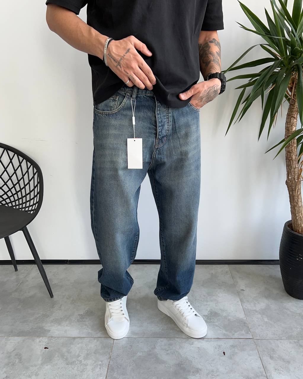 photo_2025-11-05_14-22-35 شلوار بگ استایل جین میدنایت ساده کد 5895