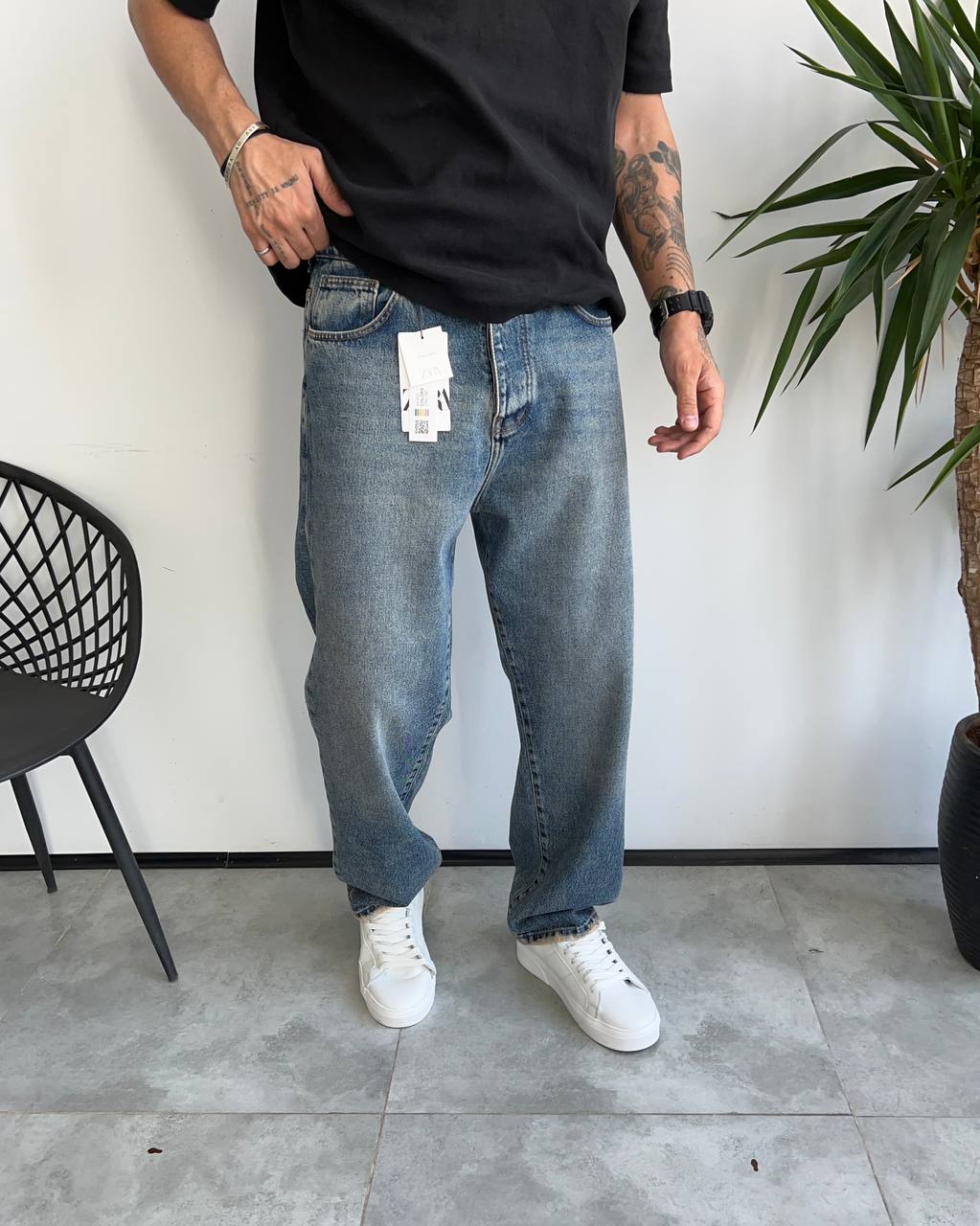 photo_2025-11-05_14-27-56 شلوار بگ استایل کثیفشور ساده کد 5896