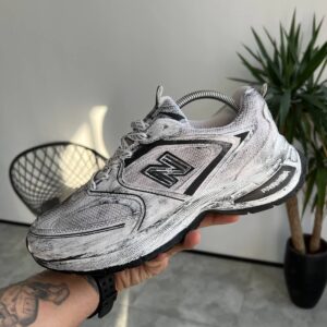 کتونی NB سفید مشکی کد 5908