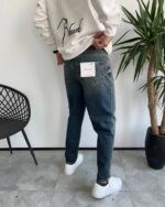 شلوار استریت فیت مردانه JO کثیفشور ساده