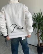 دورس نیم زیپ سفید مردانه